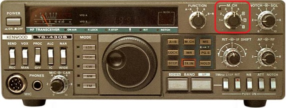 TS-430S naamataulu edest&auml;
