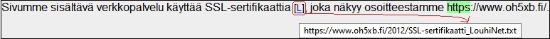 Linkin sis&auml;lt&ouml; kotisivullamme