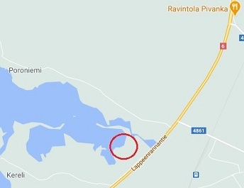 Ponurallin uusi sijaintipaikka